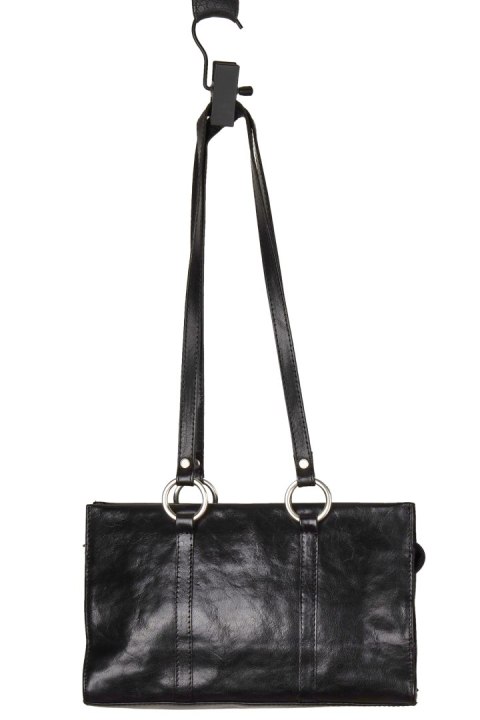 ADAX śliczna torebka skórzana wysokiej klasy skóra