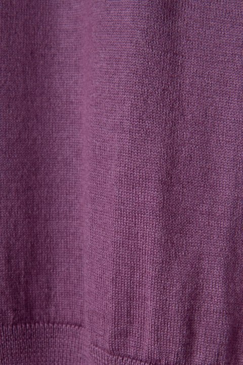ANNE WEYBURN ciepły sweter wełna akryl ciemny liliowy kolor 40