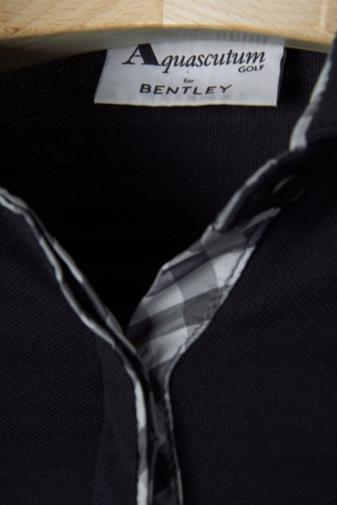 AQUASCUTUM for BENTLEY fantastyczna bluzka z kołnierzykiem XS