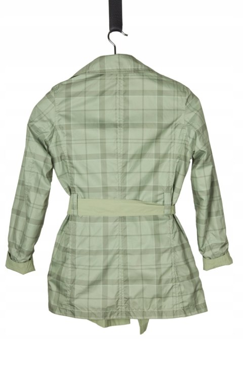 BARBOUR ponadczasowy krótki płaszcz jaśminowy kolor 36