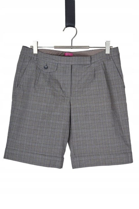 BREUNINGER SUZANNA niepowtarzalne spodenki szorty drobna kratka 38