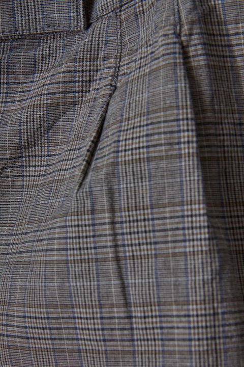 BREUNINGER SUZANNA niepowtarzalne spodenki szorty drobna kratka 38