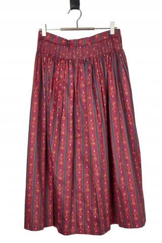 C&A nieszablonowa spódnica połyskliwa bawełna piękne kolory M