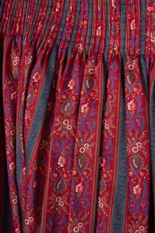 C&A nieszablonowa spódnica połyskliwa bawełna piękne kolory M