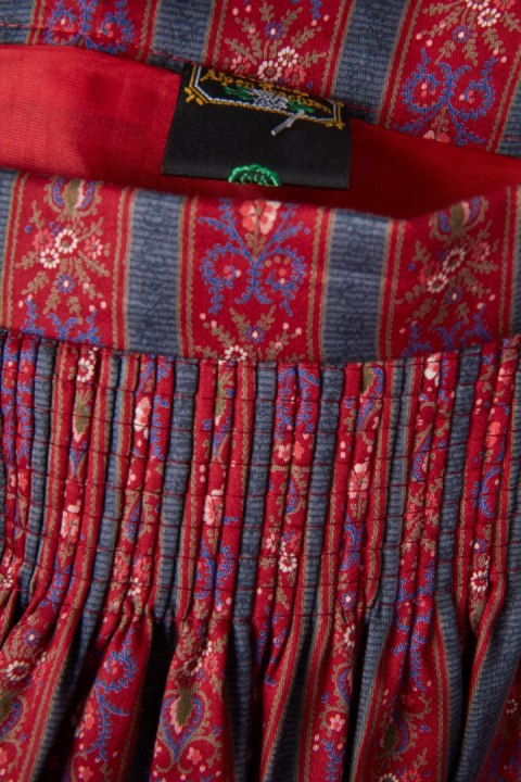 C&A nieszablonowa spódnica połyskliwa bawełna piękne kolory M