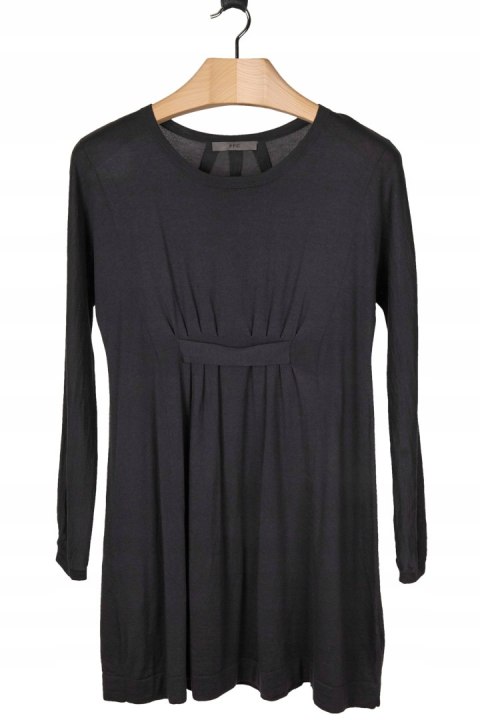 FFC delikatna sukienka jedwab wełna oversize grafitowy kolor M