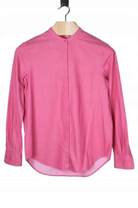 HUGO BOSS słodka bluzka koszulowa piękny amarantowy kolor 36