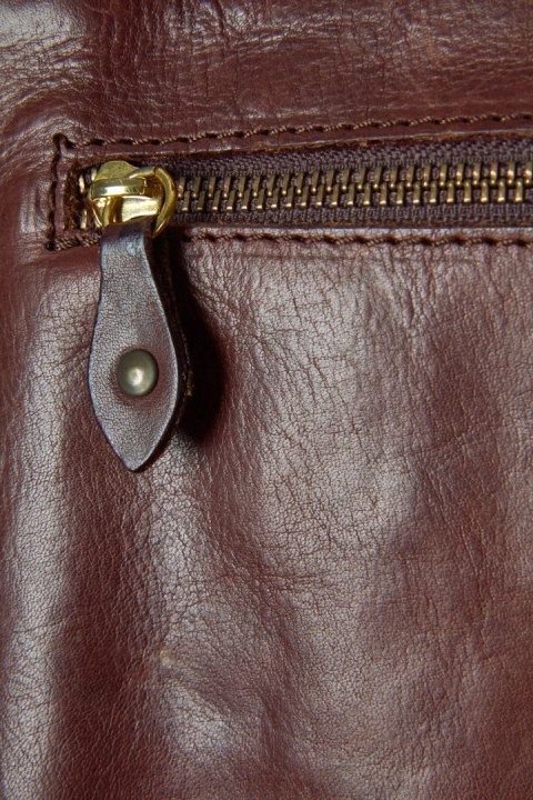 I MEDICI FIRENZE model VARESE torebka skórzana listonoszka kasztanowy brąz