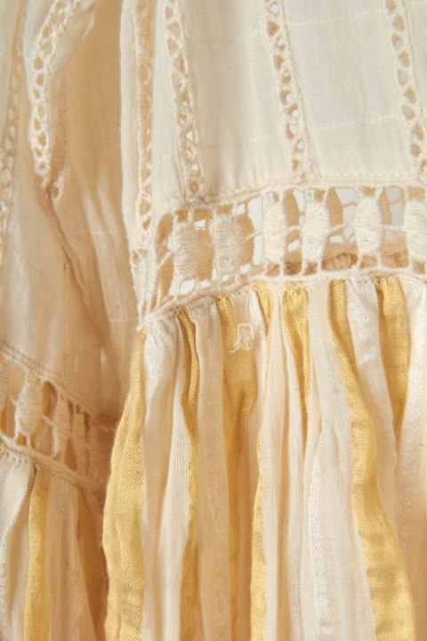 NJ COUTURE śliczna bluzka koszulowa tunika boho S/M