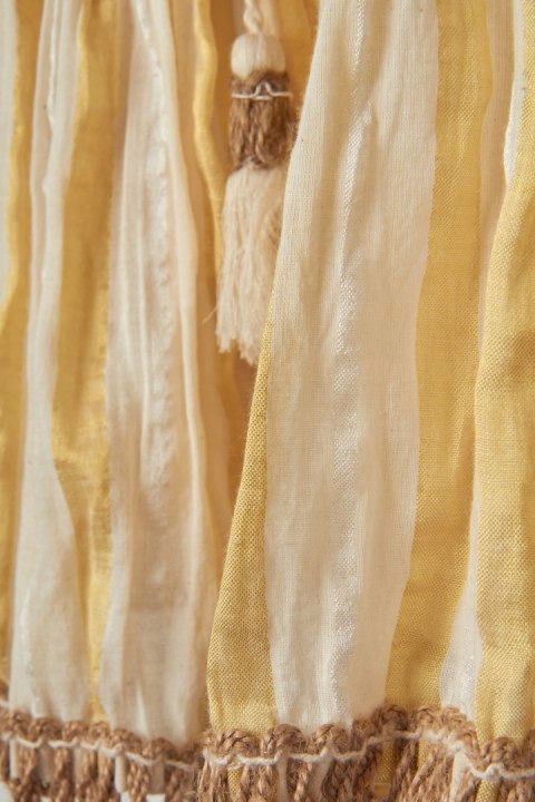 NJ COUTURE śliczna bluzka koszulowa tunika boho S/M