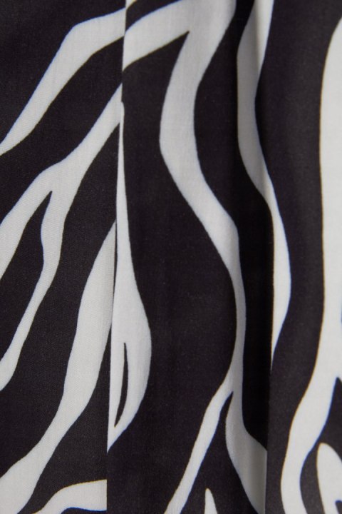 Nietuzinkowa włoska bluzka wiskoza oversize monochromatyczna L/XL