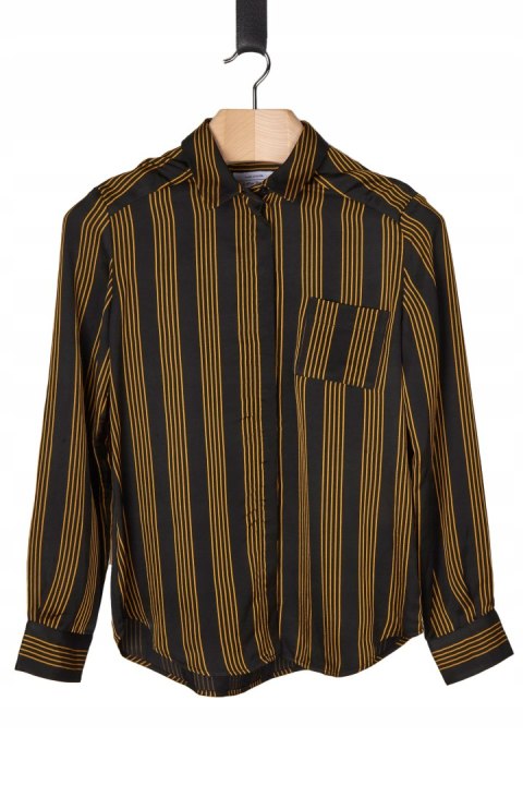 & OTHER STORIES bluzka koszulowa eleganckie złote paski 36