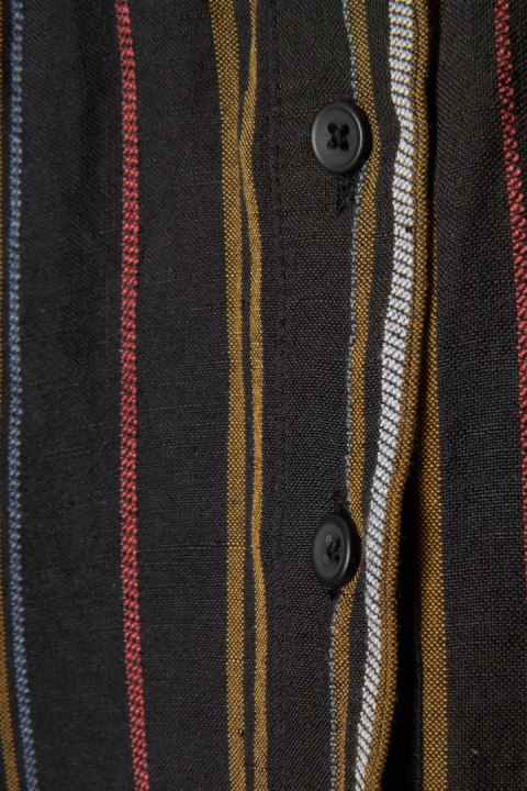 WRAP LONDON zjawiskowa bluzka koszulowa wiskoza len piękne kolory 44