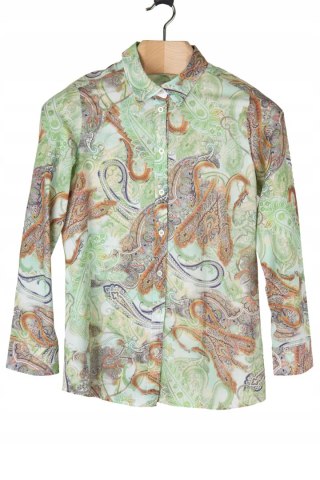 ALBA MODA - piękna bluzka koszulowa wzory - 38