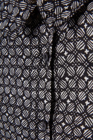 BENETTON - niespotykana bluzka piękny wzór - XS