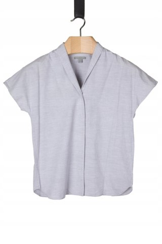 COS fantastyczna bluzka bawełna popielaty kolor 34