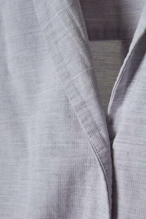 COS fantastyczna bluzka bawełna popielaty kolor 34