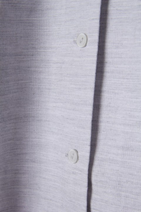 COS fantastyczna bluzka bawełna popielaty kolor 34