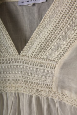 DESIGNERS SOCIETY - śliczna bluzka koronki - S