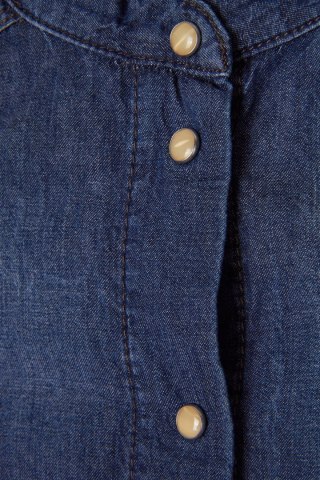 DIESEL mięciutka luksusowa bluzka koszulowa denim koszula jeans XS