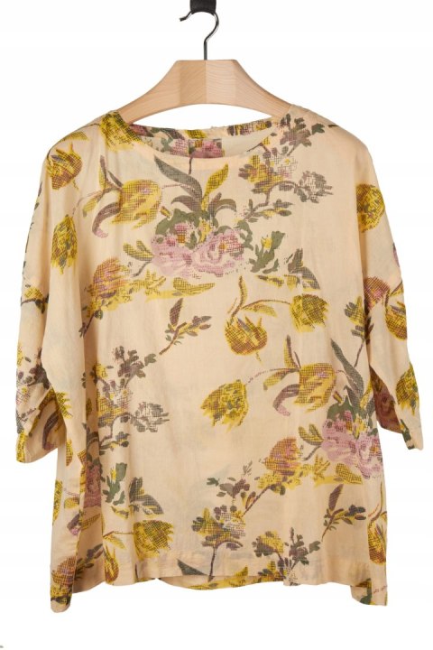 Delikatna tunika piękne kwiaty na lato - XL/XXL