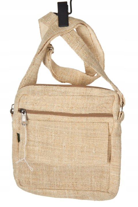 Ekologiczna torebka z konopi hemp NEPAL