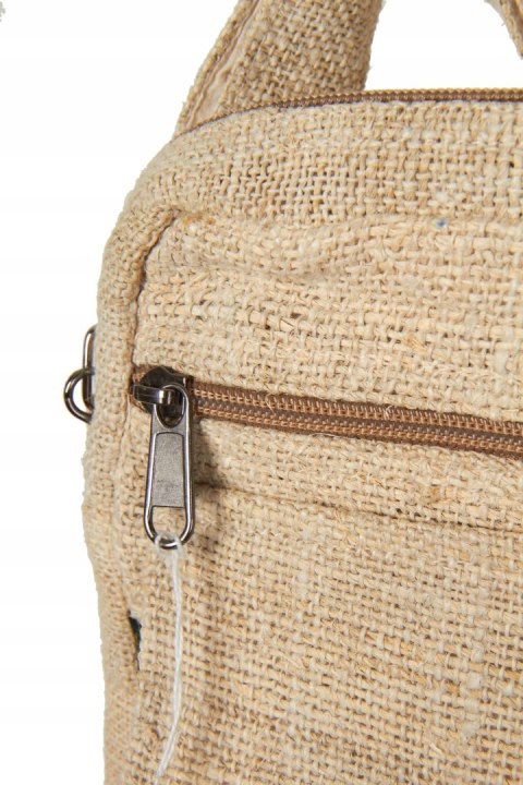 Ekologiczna torebka z konopi hemp NEPAL
