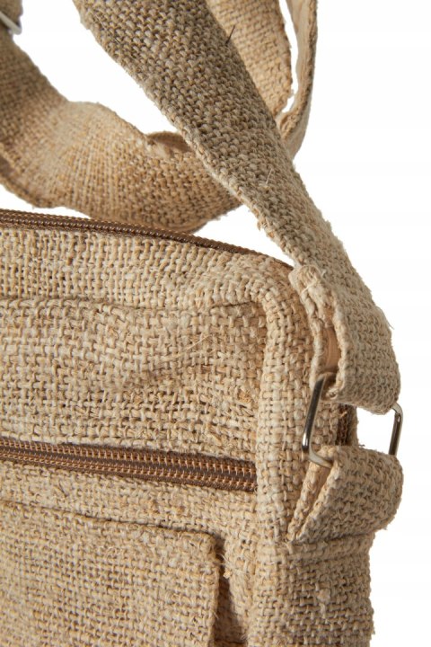 Ekologiczna torebka z konopi hemp NEPAL