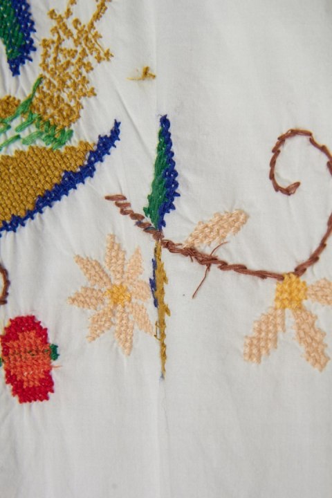 FARM RIO niebanalna spódnica haftowana L/XL