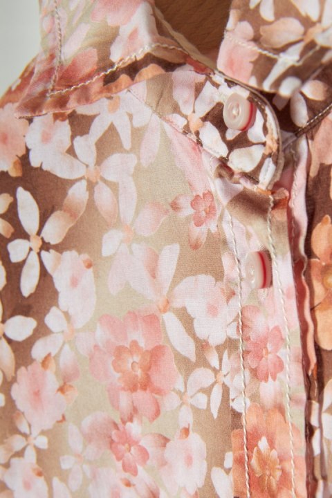 JACQUES BRITT - bluzka koszulowa kwiaty - 40