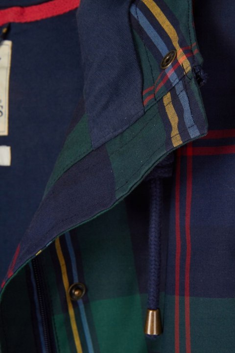 JOULES ponadczasowy krótki płaszcz kurtka przeciwdeszczowa 46