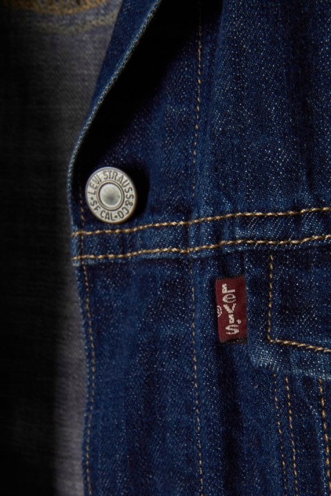 LEVI STRAUSS zawsze modna bluza kurtka katana jeans S/M