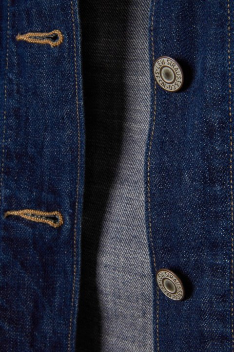 LEVI STRAUSS zawsze modna bluza kurtka katana jeans S/M