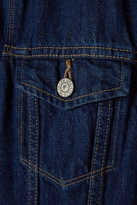 LEVI STRAUSS zawsze modna bluza kurtka katana jeans S/M