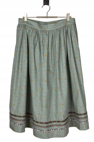 MADELEINE nietuzinkowa spódnica bawełna patynowy kolor 42