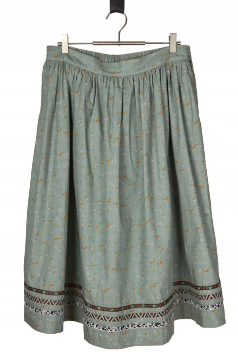 MADELEINE nietuzinkowa spódnica bawełna patynowy kolor 42