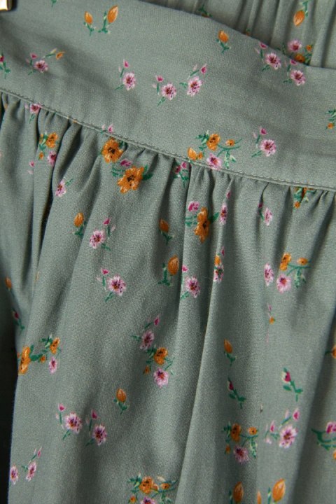 MADELEINE nietuzinkowa spódnica bawełna patynowy kolor 42