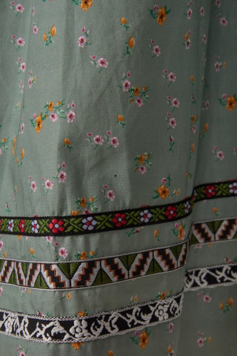 MADELEINE nietuzinkowa spódnica bawełna patynowy kolor 42