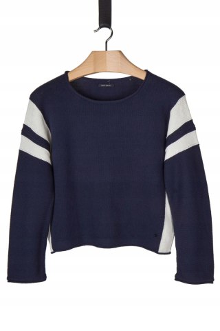 MARC O'POLO - mięciutki sweter bawełna oversize - S/M
