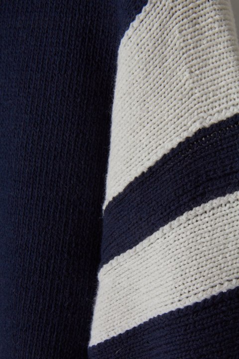 MARC O'POLO - mięciutki sweter bawełna oversize - S/M