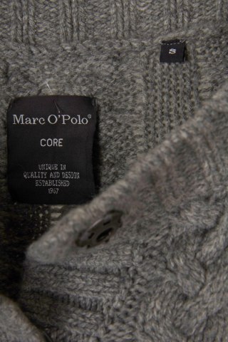 MARC O'POLO mięciutki sweter wełna piękny splot S