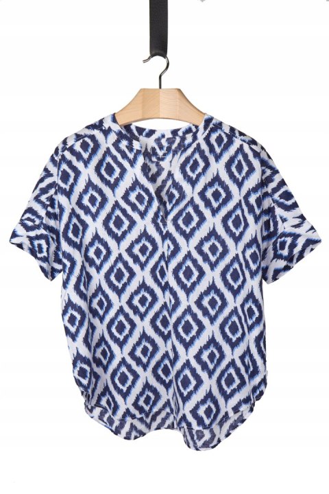 MARKS&SPENCER mięciutka bluzka koszulowa lniana len 42