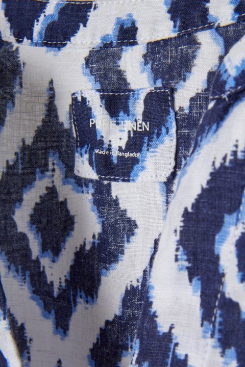 MARKS&SPENCER mięciutka bluzka koszulowa lniana len 42