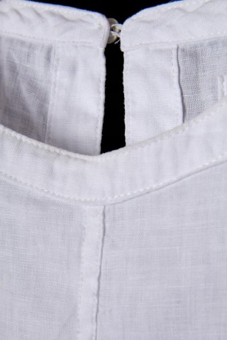 MARKS&SPENCER mięciutka bluzka lniana śnieżna biel 42