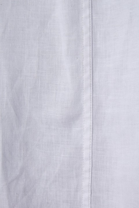 MARKS&SPENCER mięciutka bluzka lniana śnieżna biel 42