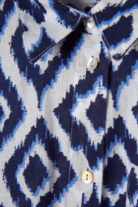 MARKS&SPENCER mięciutka luźna bluzka len piękne kolory 44