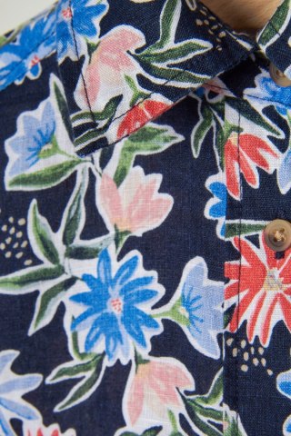 MARKS&SPENCER - modna bluzka koszulowa szlachetny len - XS