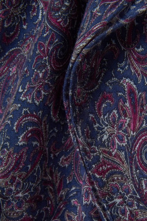 MASSIMO DUTTI niezwykle delikatny szal piękne kolory paisley