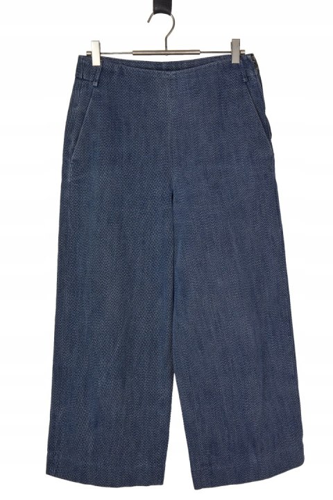 MASSIMO DUTTI modne spodnie kuloty bawełna 38