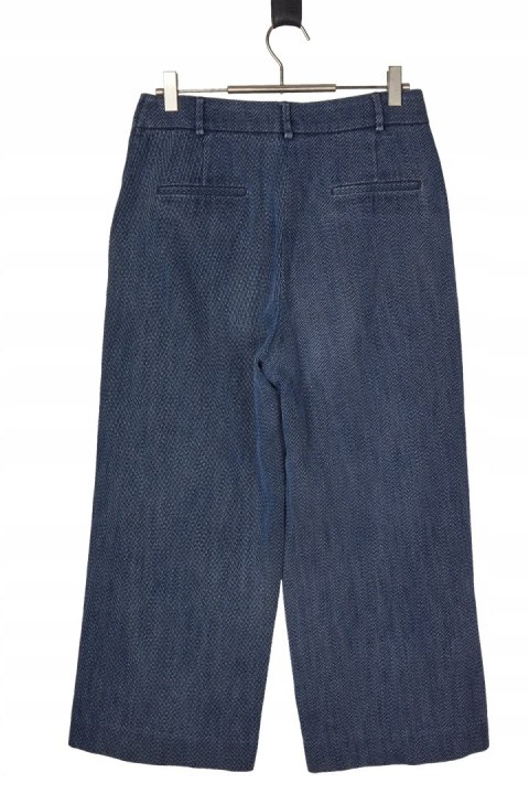 MASSIMO DUTTI modne spodnie kuloty bawełna 38